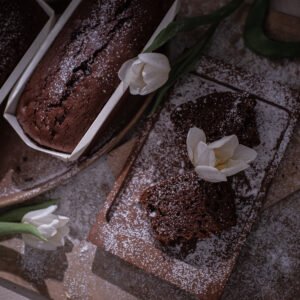 Babka czekoladowa z wiśnią