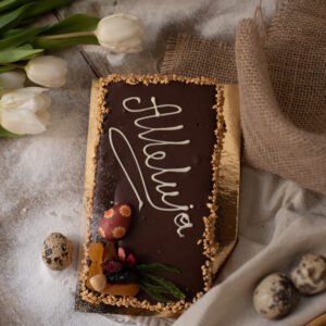 Mazurek w czekoladzie (prostokątny)